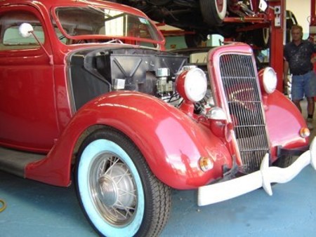 Restored 1935 Ford Ute